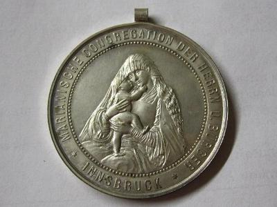 Medaila R-U, Madona s dieťaťom / sv. Jozef