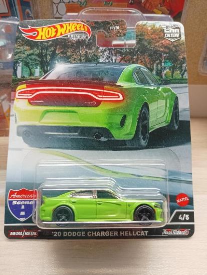 Hot Wheels Dodge Charger Hellcat Premium American Scene Aukro 8952