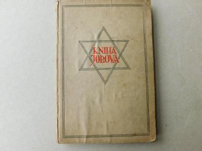 Kniha Jobova z hebrejštiny přeložil Jin. Hrozný  19 x 13 cm