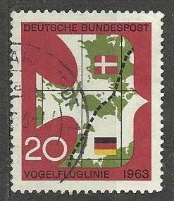 Německo razítkované, rok 1963, Mi. 399