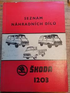 Seznam náhradních dílů Škoda 1203