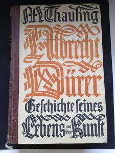 Kniha Albrecht Durer - originál v němčině - vzácná