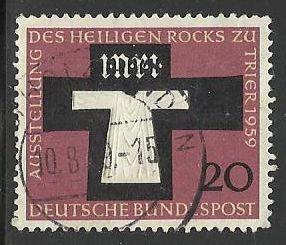 Německo razítkované, rok 1959, Mi. 313