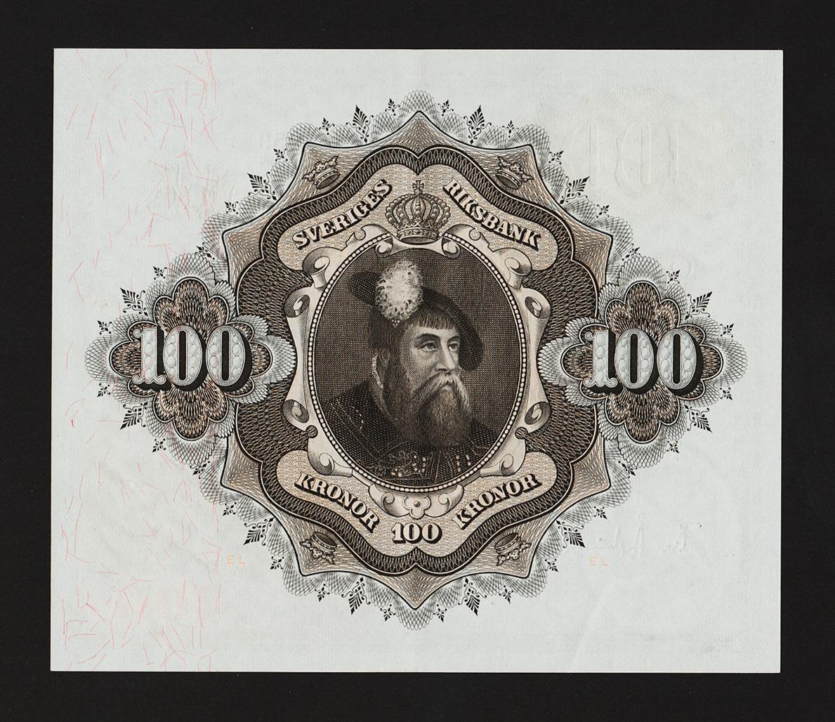 ŠVÉDSKO - SWEDEN - 100 korun, 1959 - stav aUNC - Bankovky