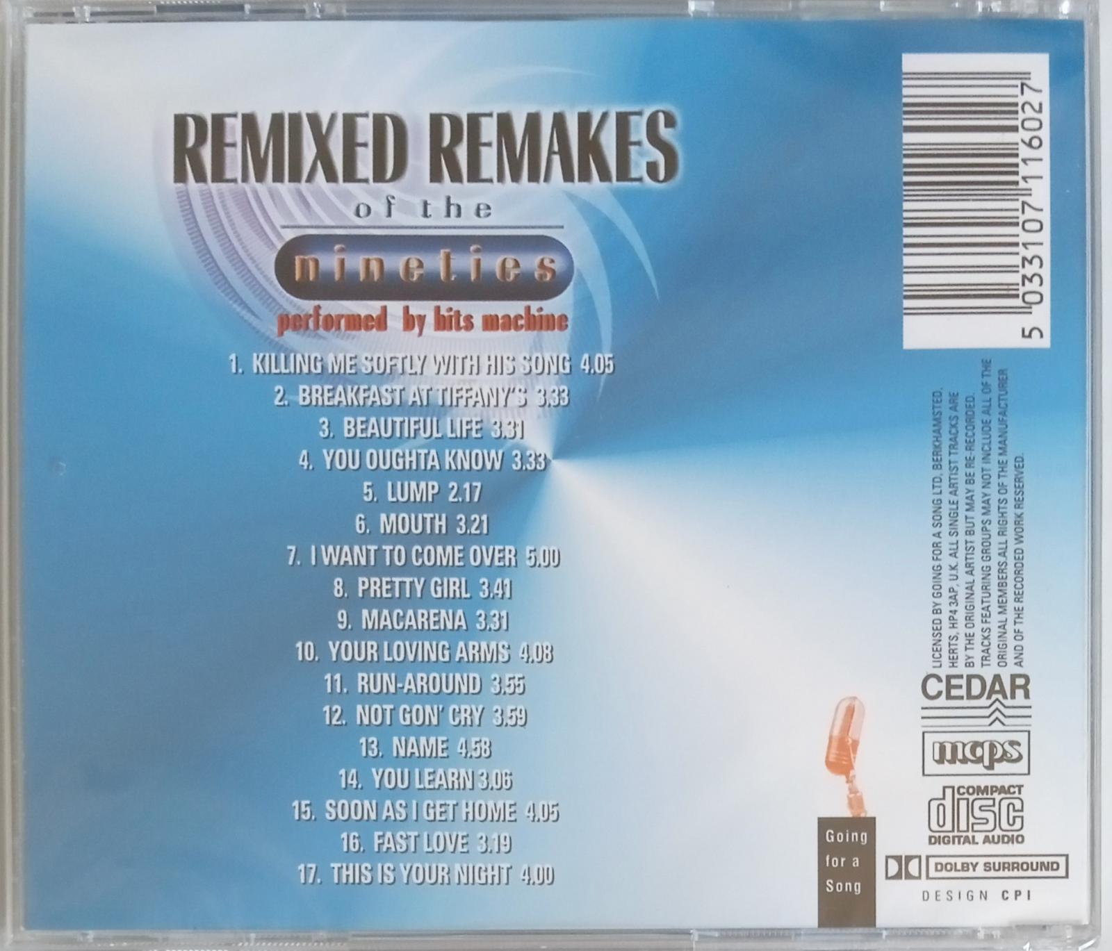 Cd Remixed Remakes Of The Nineties Nové Ve Folii Aukro