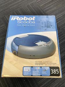 Vytírací robot iRobot Scooba 385 s vadnou baterií