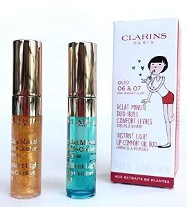 CLARINS-Instant light duo lip oils 06&07,souprava olejů na rty,2x2,8ml