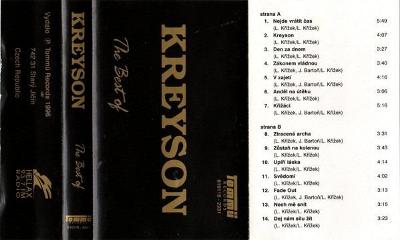 MC kazeta Kreyson – The Best Of (1996) NEW