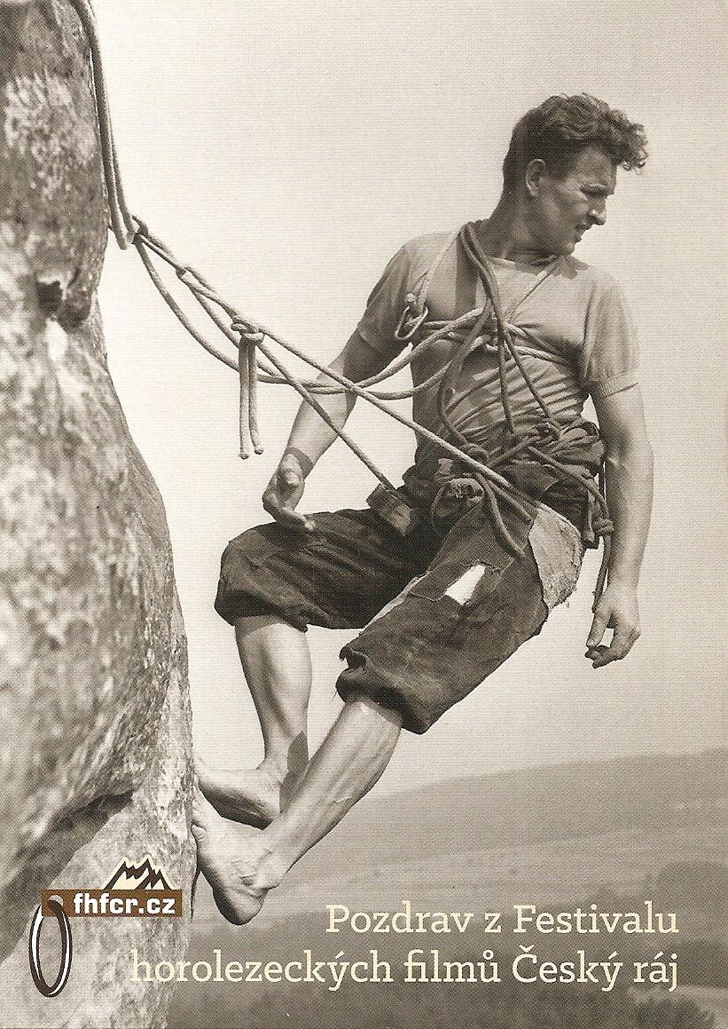 JIRÍ MAŠEK horolezec - Klokočské skaly - výstup na Ruženčinu veža 1962 - Pohľadnice