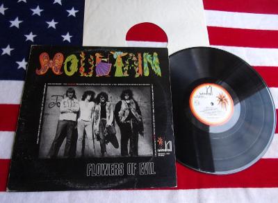 ⚠️ LP: MOUNTAIN - FLOWERS OF EVIL, 1.vyd. original USA 1971