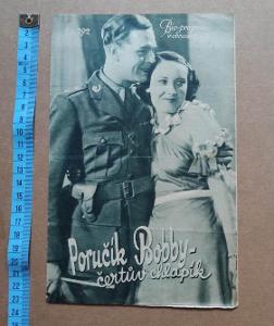 Bio program Poručík Bobby, čertův chlapík (1935) - Lída Baarová