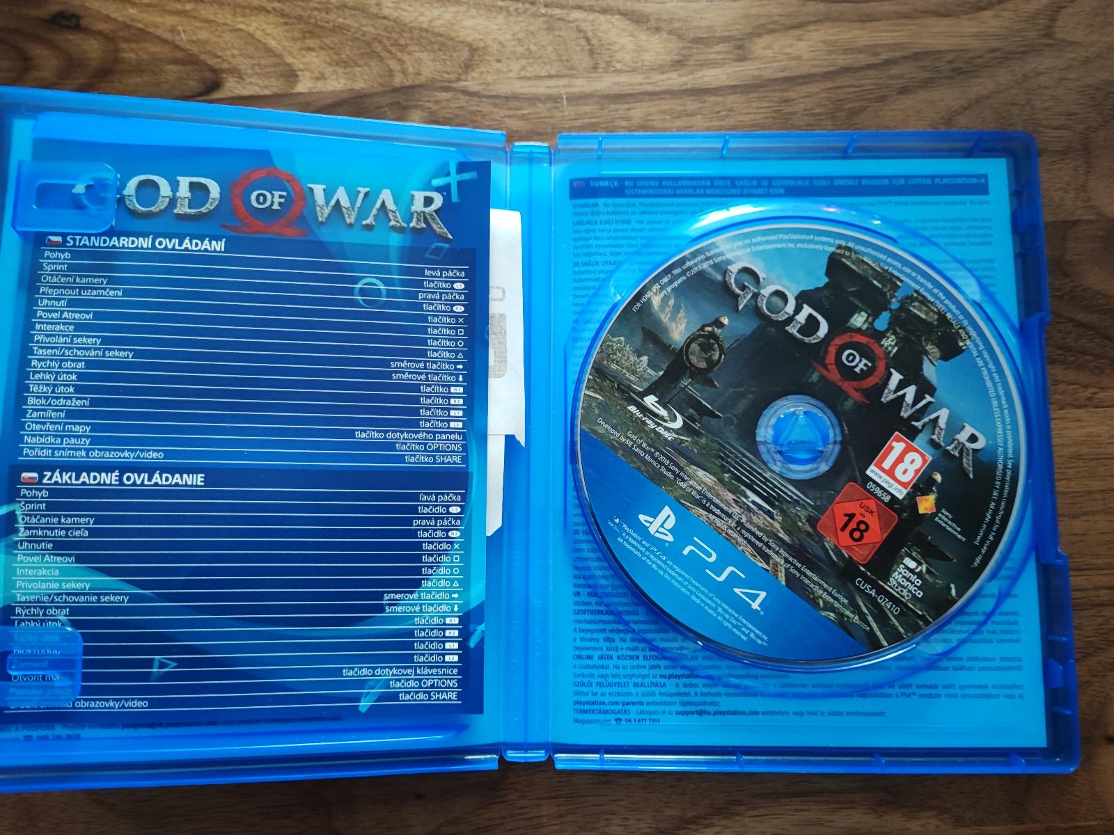 God of war PS4 - Počítače a hry