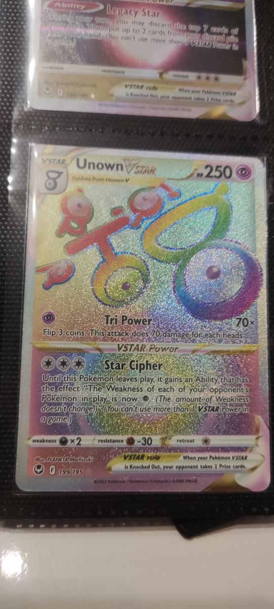 Unown VSTAR SIT 199  Pokemon TCG POK Cards