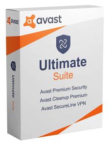 Avast Ultimate 10PC 3ROKY - aktuální verze 2023