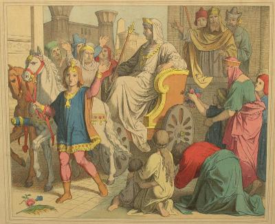 Josef v Egyptě, Starý zákon - Litogr 1861 - (F318)