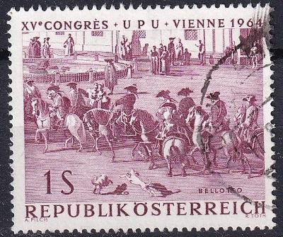 Rakousko 1964 Mi. 1156 prošla poštou