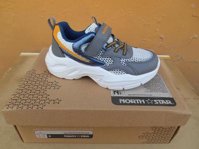 Nové síťované boty - tenisky zn.: North Star, vel. 35