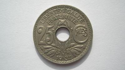 Francie 25 cent 1932