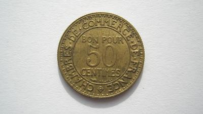 Francie 50 cent 1921