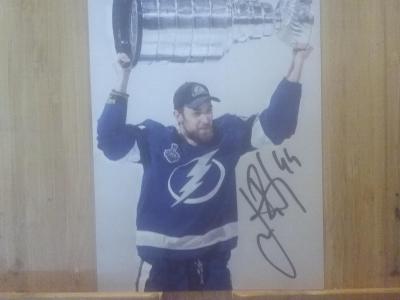 Jan Rutta, hokej, NHL, Tampa Bay,  originální autogram