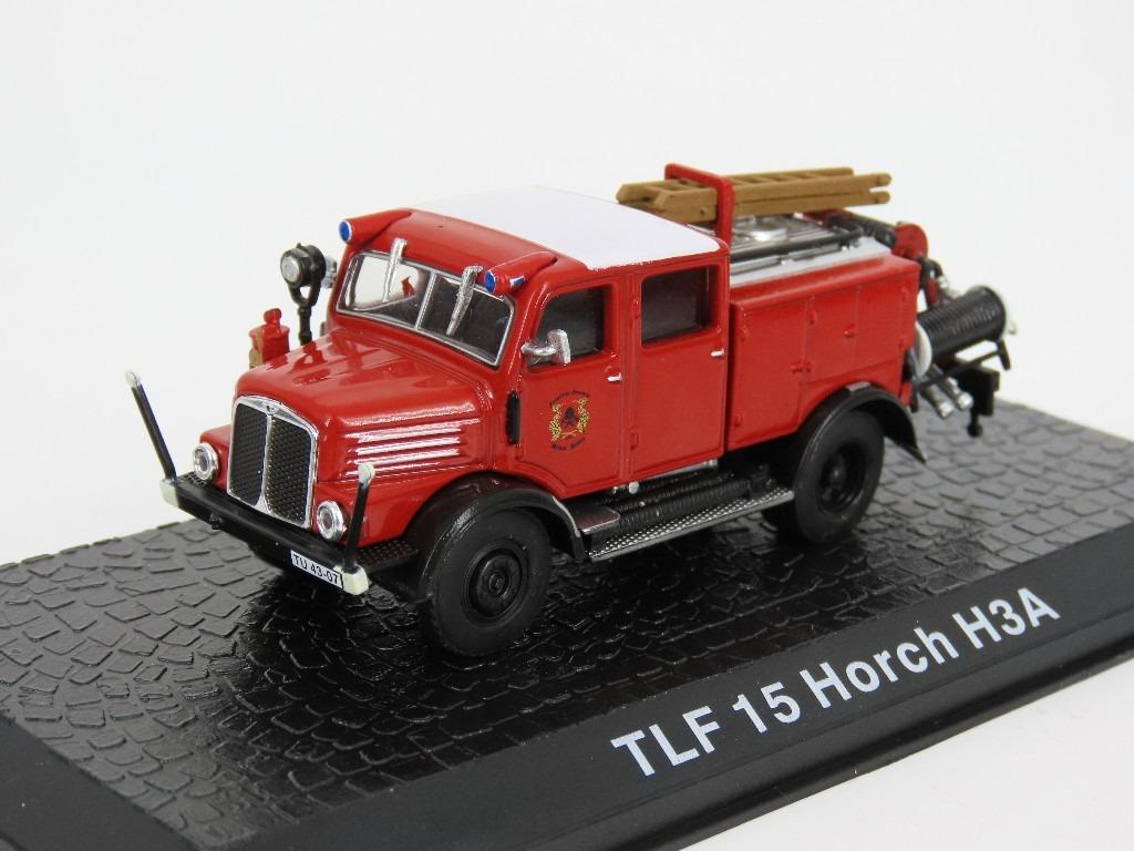 TLF 15 Horch H3A Hasiči Deagostini 1:72 B005 - Modely automobilov