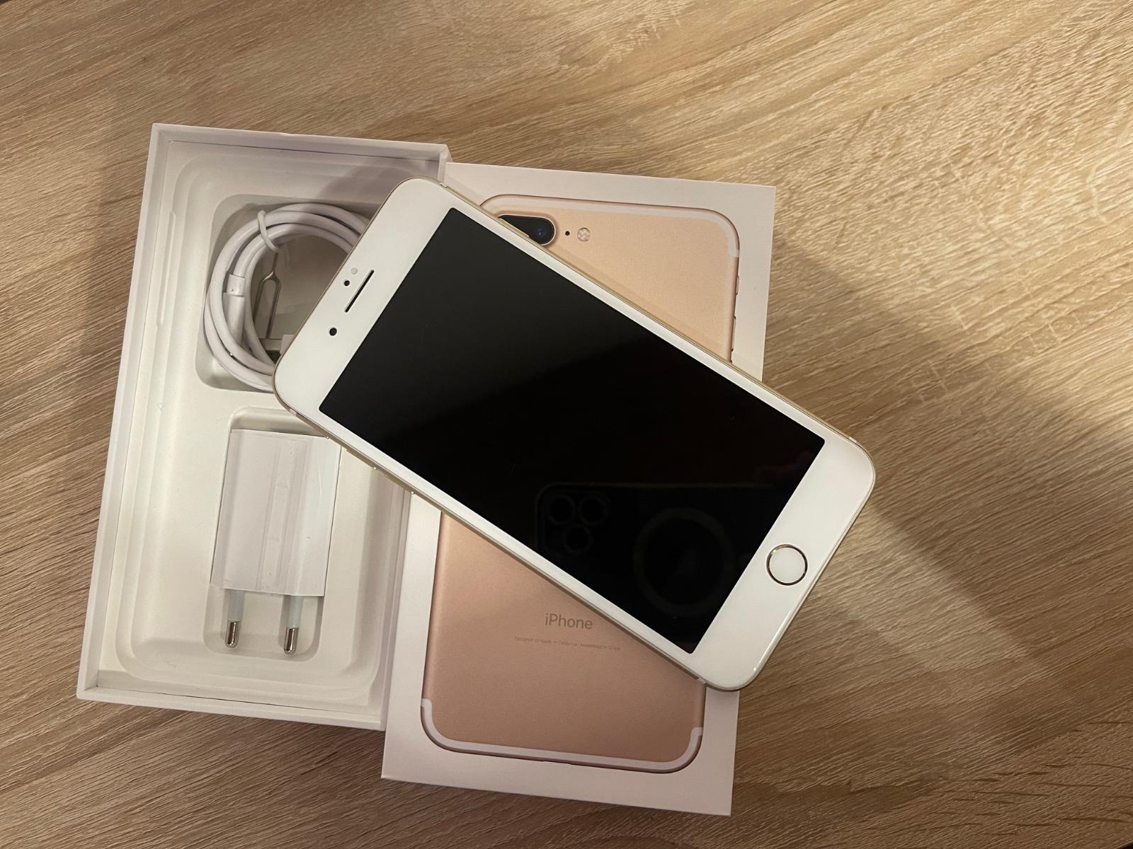 Apple iPhone 7 PLUS 128 GB Gold - PLNE FUNKČNÉ! - Mobily a smart elektronika