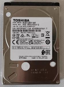 1 TB HDD 2,5" Toshiba, zánovní stav, bez vad