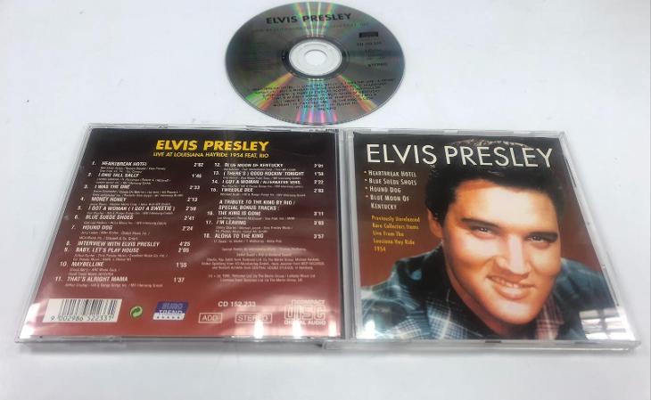 CD ELVIS PRESLEY - LIVE AT LOUISIANA HAYRIDE 1954 FEAT. RIO (1995) - Hudba