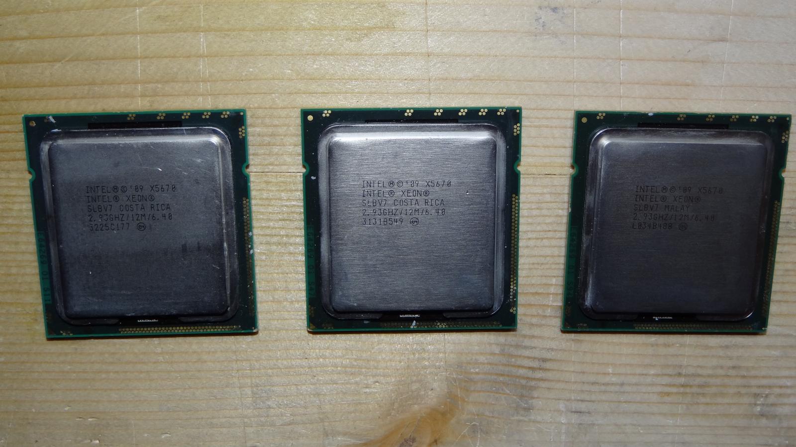 Intel Xeon X5670 2,9 GHz turbo 3,3 GHz s. 1366 6JADROV - Počítače a hry