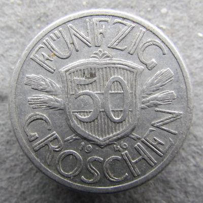Rakousko 50 grošů 1946  