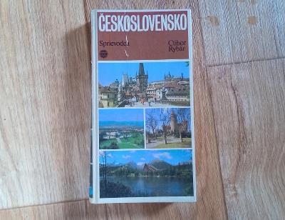 Retro kniha průvodce Československo, 664 stran s fotkami,1.vydání 1981