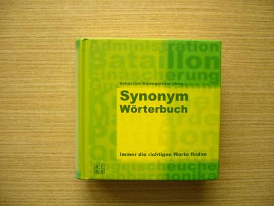 Sabastian Baumgärtner - Synonymum Wörterbuch | 2003 -n