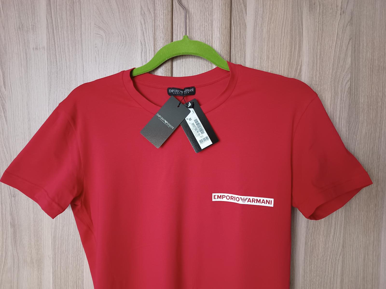 EMPORIO ARMANI pánske tričko /M/ nové 100% originál - Pánske oblečenie