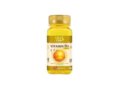 Vitamin D3 1.000 IU (150 tob.) ....... výprodej skladu