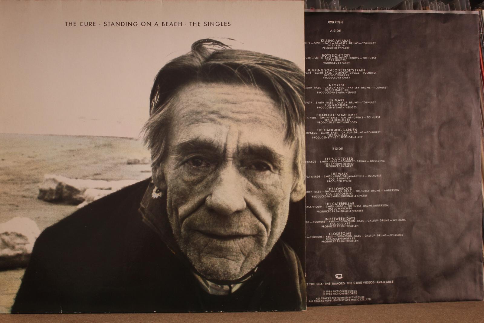 The Cure Standing On A Beach The Singles LP 1986 vinyl 1.P