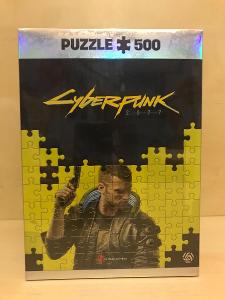 Puzzle Cyberpunk 2077 Keyart male V - 500