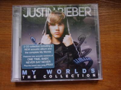 2 CD - Justin Bieber - my worlds - the collection -  cd číslo 2 chybí