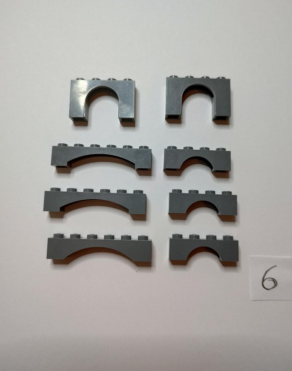 Lego diely - Dark Grey(6) - Hračky