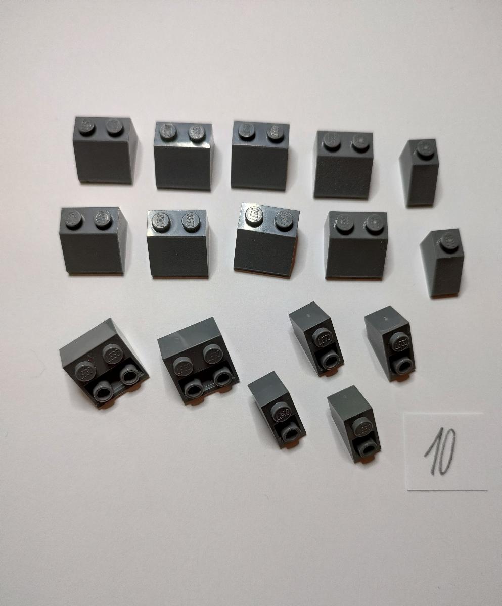 Lego diely - Dark Grey(10) - Hračky