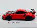 Porsche 911 GT2 RS červená - otvárací pull-back - 1/36 Kinsmart - Modely automobilov