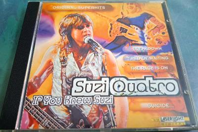 CD SUZI QUATRO- If you knew Suzi. GERMANY.