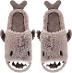 Žraločí domácí boty dámské pánské zimní pantofle z paměťové pěny - Oblečení, obuv a doplňky