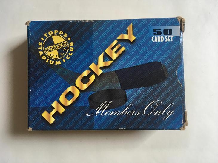 1995 Topps Stadium Club Members Only Hockey Card Set - Hokejové karty