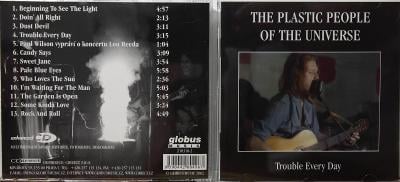 CD  The Plastic People of The Universe - Trouble Every Day