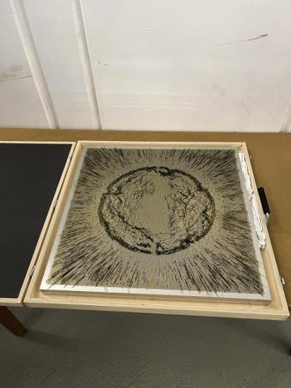 Obraz Ašot Haas  - Sun 60 cm x 60 cm - Umění