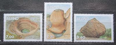 Alandy 1995 Geologické formace Mi# 92-94 Kat 5.50€ 0489