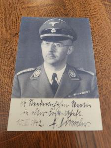 Heinrich Himmler SS dýka Foto dekorace k dýce