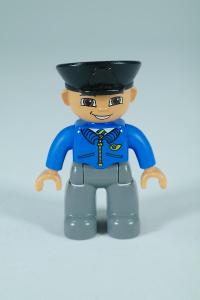 LEGO Duplo figurka - muže - pošťák