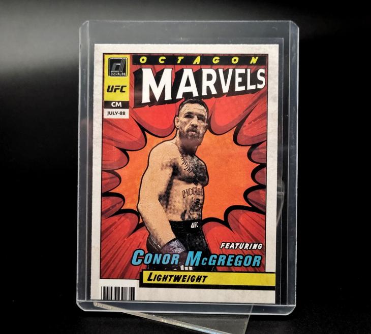 Sportovní sběratelská karta Conor McGregor UFC MMA Panini Marvels - Sportovní sbírky