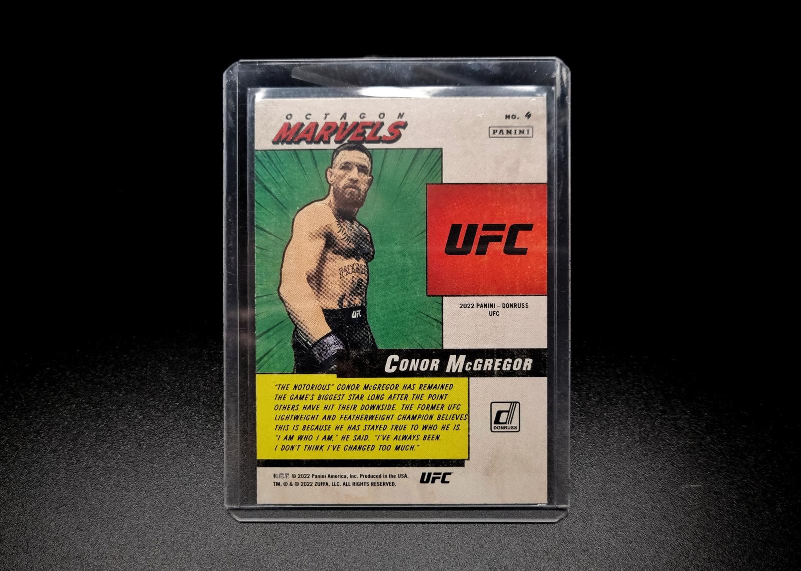Sportovní sběratelská karta Conor McGregor UFC MMA Panini Marvels - Sportovní sbírky